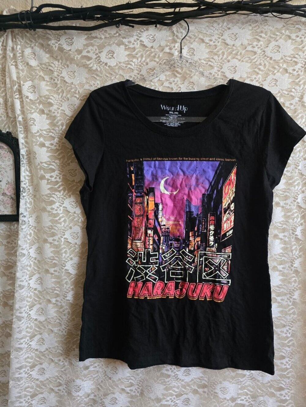 Anime - Harajuku City Scape Tee - Size XXL